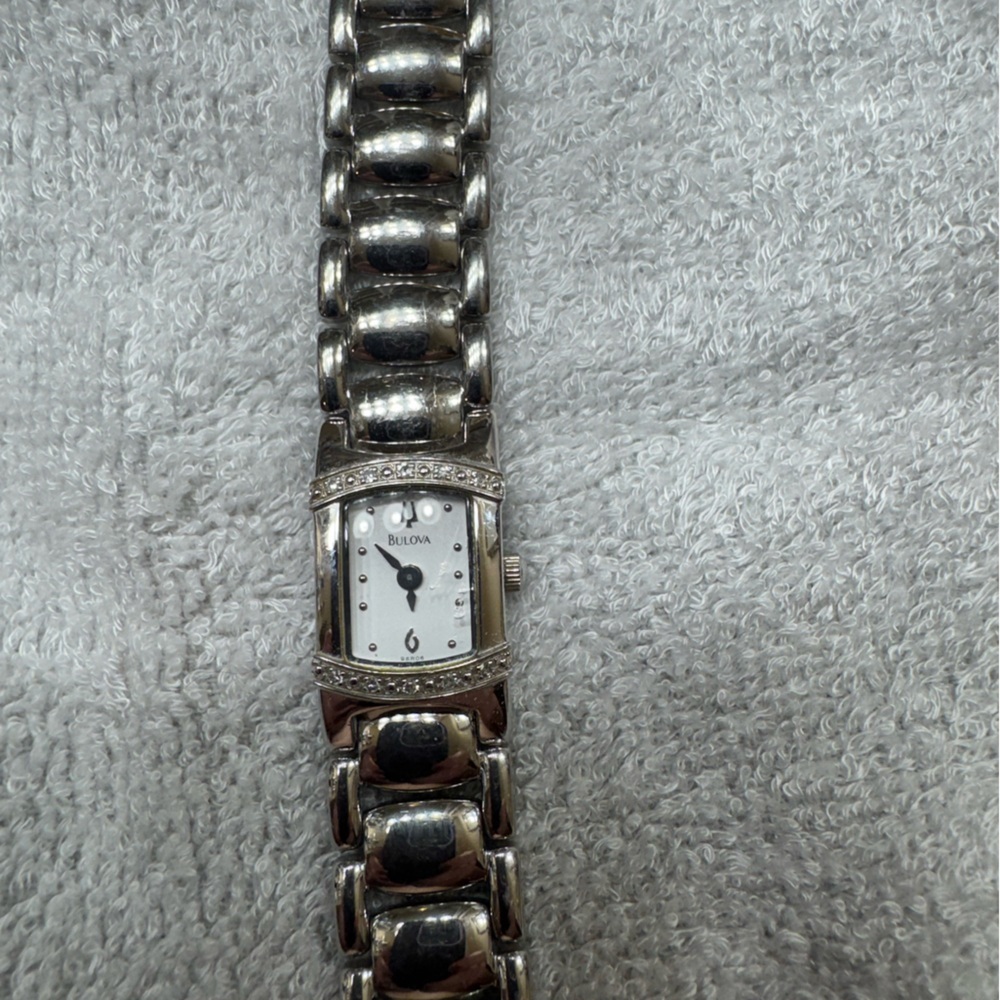Bulova Women’s Stainless Steel Bracelet Watch